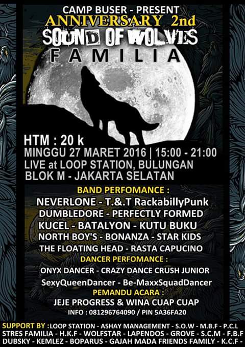 ANNIVERSARY 2nd SOUND OF WOLVES FAMILIA
